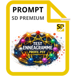Test ennéagramme profil psychologique - Prompt SD Premium